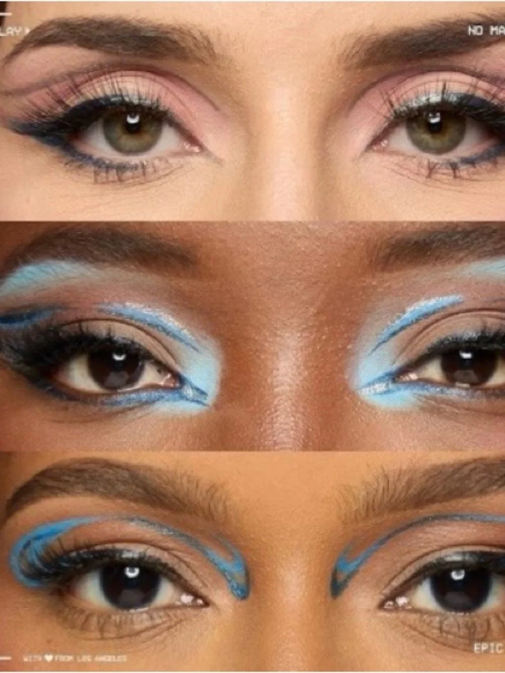 Buy 1 get 1 50% off  NYX Electric Blue Graphic Liquid Eyeliner